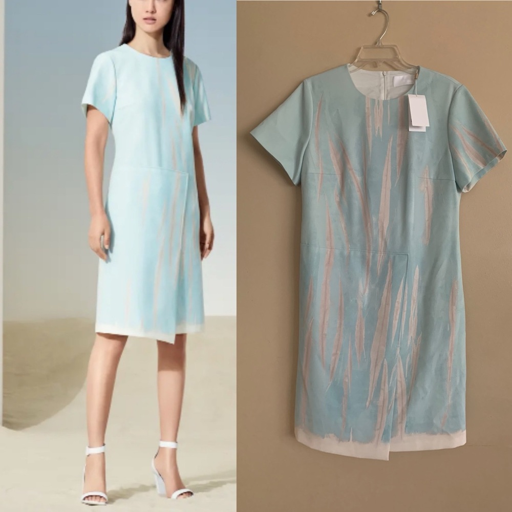 HUGO BOSS DASIRA PRINT SHIFT DRESS Size 42 US 10 Retail $495 NWT